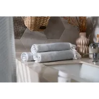 Рушник Ardesto SPA 90х170см 100% бавовна, сірий (ART2690GR) - 11