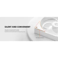 Кулер до корпусу ID-Cooling AS-120-ARGB-W TRIO - 12