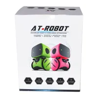 Інтерактивна іграшка AT-Robot робот з голосовим керуванням рожевий, український (AT001-04-UKR) - Зображення 12