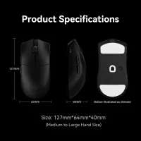 Мишка ATK Blazing Sky X1 Ultimate Wireless/USB Black (ATK-X1-ULTI-BLK) - 4