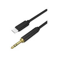 Кабель мультимедійний USB-C to 3.5mm M 1.0m black XoKo (AUX-002-BK) - 3