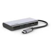 Концентратор Belkin USB-C 4in1 Multiport Dock (AVC006BTSGY) - 1