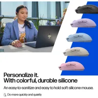 Мишка HP 400 Quiet Wireless/Bluetooth Blue (AZ7B4AA) - 8