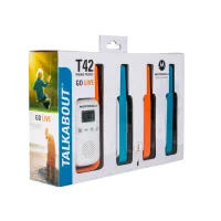 Портативна рація Motorola TALKABOUT T42 Quad Pack (B4P00811MDKMAQ) - 4