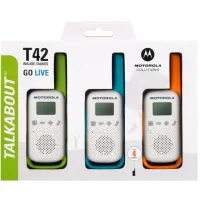 Портативна рація Motorola TALKABOUT T42 Triple Pack (B4P00811MDKMAW) - 12