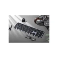 Клавіатура Keychron B6 Pro Wireless/Bluetooth/USB UA Space Gray (B6P-K1-UA) - 9