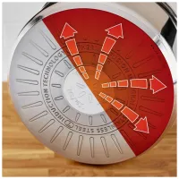 Набір посуду Tefal Delicious, 6предметів, нержавіюча сталь, бакеліт, скло (B925S655) - Зображення 3