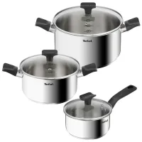 Набір посуду Tefal Delicious, 6предметів, нержавіюча сталь, бакеліт, скло (B925S655) - Зображення 1