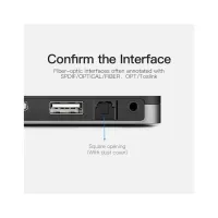 Кабель мультимедийный Optical Toslink 1.5m black Vention (BAEBG) - Изображение 5