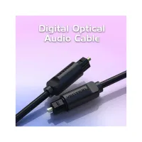 Кабель мультимедийный Optical Toslink 2.0m black Vention (BAEBH) - Изображение 9