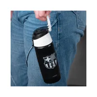 Поїльник-непроливайка Kite FC Barcelona 550 мл, чорна (BC25-401) - 4