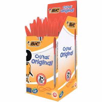 Ручка кулькова Bic Cristal, червона (bc847899) - Image 2