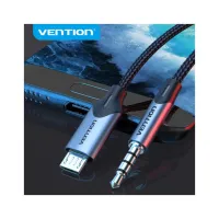 Кабель мультимедійний Micro 5P M to 3.5mm M 1.0m (4pin) black Vention (BDGBF) - Зображення 4