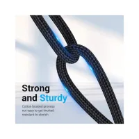 Кабель мультимедійний Micro 5P M to 3.5mm M 1.0m (4pin) black Vention (BDGBF) - Зображення 6