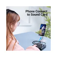 Кабель мультимедійний Micro 5P M to 3.5mm M 1.0m (4pin) black Vention (BDGBF) - Зображення 7