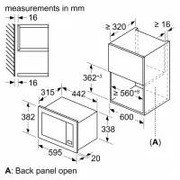 Микроволновая печь Bosch BFL623MW3 - Изображение 4