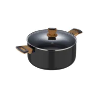 Каструля Bergner Earth black, з кришкою 20 см, 2.5 л (BG-32035-BK) - Зображення 1
