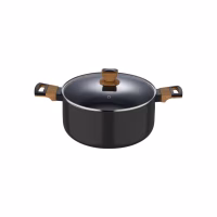 Каструля Bergner Earth black, з кришкою 28 см, 6 л (BG-32037-BK) - Image 2