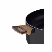 Каструля Bergner Earth black, з кришкою 28 см, 6 л (BG-32037-BK) - Image 6