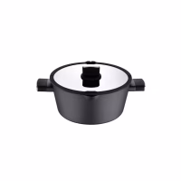 Кастрюля Bergner Ion, з кришкою 6 л (BG-35802-BK) - Image 2