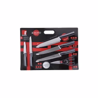 Набір ножів Bergner Kyoto, з ножицями, 6 предметів (BG-8986-MM) - Image 8