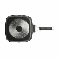 Сковорода Bergner Bbq lovers, гриль 24x24 см (BGEU-1101) - Зображення 4