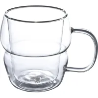 Набір чашок MasterPro Mixology з подвійними стінками 450 мл, 2 шт (BGMP-20206) - 3