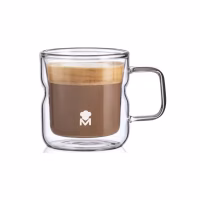 Набор чашек MasterPro Mixology з подвійними стінками 140 мл, 2 шт (BGMP-20208) - Image 3