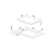 Варочна поверхня Hansa BHGW630502 - 5