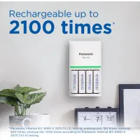 Акумулятор Panasonic AA Eneloop 2000mAh NI-MH * 2 (BK-3MCDE/2CP) - 8
