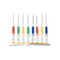 Набір інструментів Bakku BK-8800 8 отверток, пинцет изогнутый и прямой, Blister-box (BK-8800) - Зображення 1