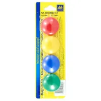 Магнит Buromax 30mm, set 4pcs, blister (BM.0022-43) - Изображение 2