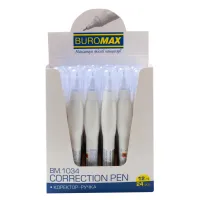 Коректор Buromax ручка 12 мл , спиртова основа, металевий наконечник (BM.1034) - Зображення 3