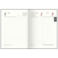 Еженедельник Buromax датированный 2026 PRIMAVERA, А5 черный (BM.2120-01) - Изображение 7