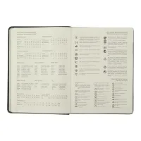 Тижневик Buromax датований 2025 NAVIGATOR, А5 сірий (BM.2124-09) - Зображення 11