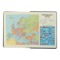 Тижневик Buromax датований 2025 VELOUR, А5 чорний (BM.2134-01) - Зображення 3