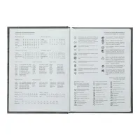 Тижневик Buromax датований Only A5 на 336 сторінок Блакитний (BM.2183-14) - Зображення 7