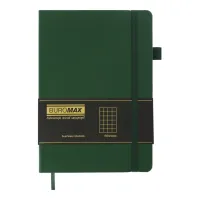 Книга записна Buromax Brief 96 аркушів А5 у клітинку зелений (BM.295104-04) - Зображення 2
