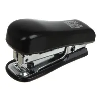 Степлер Buromax пластиковий МІНІ, 10 аркушів, (скоби №10), 58 х 22 х 32 мм, чорний (BM.4133-01) - Зображення 1