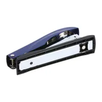Степлер Buromax металевий, до 50 аркушів, (скоби №23, 24, 26), 167 х 36 х 57 мм, синій (BM.4251-02) - Зображення 4