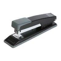 Степлер Buromax металевий, JOBMAX, 20 аркушів, (скоби №24; 26), 112 х 44 х 34 мм, чорний (BM.4259-01) - Зображення 1