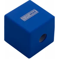 Точилка Buromax CUBE RUBBER TOUCH пластиковий корпус контейнер (BM.4757-1) - Зображення 3