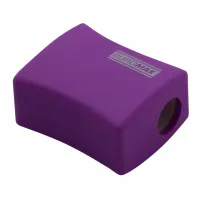 Точилка Buromax ALFA, RUBBER TOUCH з контейнером 2 отвори (BM.4778-1) - Зображення 3