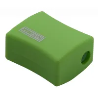 Точилка Buromax ALFA, RUBBER TOUCH з контейнером 2 отвори (BM.4778-1) - Зображення 5