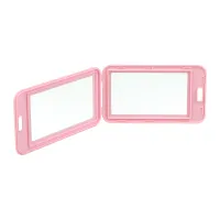 Бейдж Buromax вертикальний, 69 х 111мм, PP+PVC, рожевий (BM.5414-10) - Изображение 2