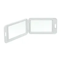 Бейдж Buromax вертикальный, 69 х 111мм, PP+PVC, белый (BM.5414-12) - Изображение 2