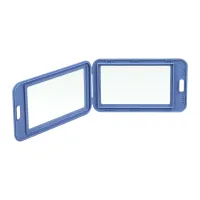 Бейдж Buromax вертикальный, 69 х 111мм, PP+PVC, сине-серый (BM.5414-95) - Изображение 2