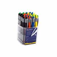 Ручка кулькова Buromax retractable JOBMAX, 0.7 мм (BM.8202) - Image 2