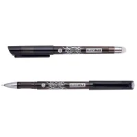 Ручка гелева Buromax Erase Slim Пиши-стирай 0.5 мм Чорний корпус (BM.8300-02) - Зображення 1