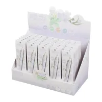 Ручка гелева Buromax автоматична BLOSSOM, 0.5 мм, ароматний грип, Шафран, сині чорнила, в блістері (BM.8368-07) - Зображення 3